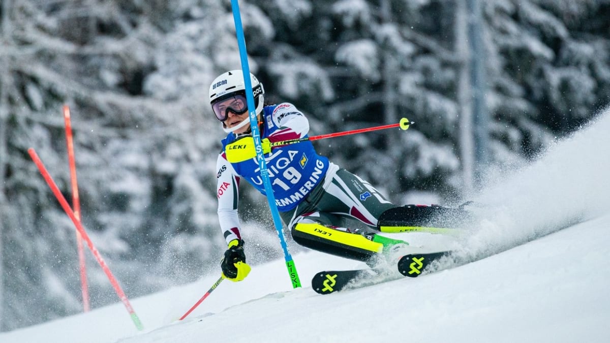Martina Dubovská má za sebou nejvydařenější sezonu své kariéry, v disciplíně slalomu skončila na celkovém 10. místě.