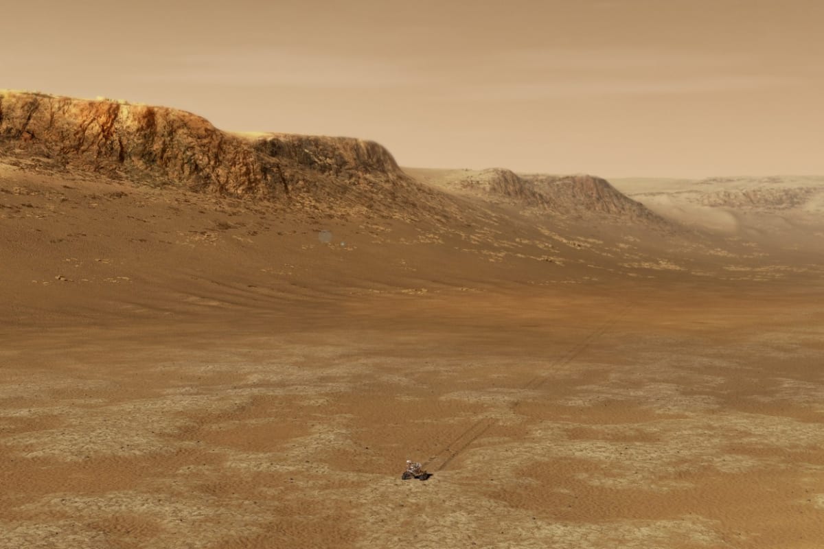 Vrtulník Ingenuity pořídil úchvatné snímky povrchu Marsu z několikametrové výšky. 