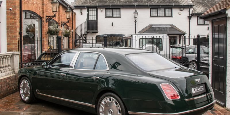 Bentley Mulsanne, který vlastnila Její Výsost Alžběta II.