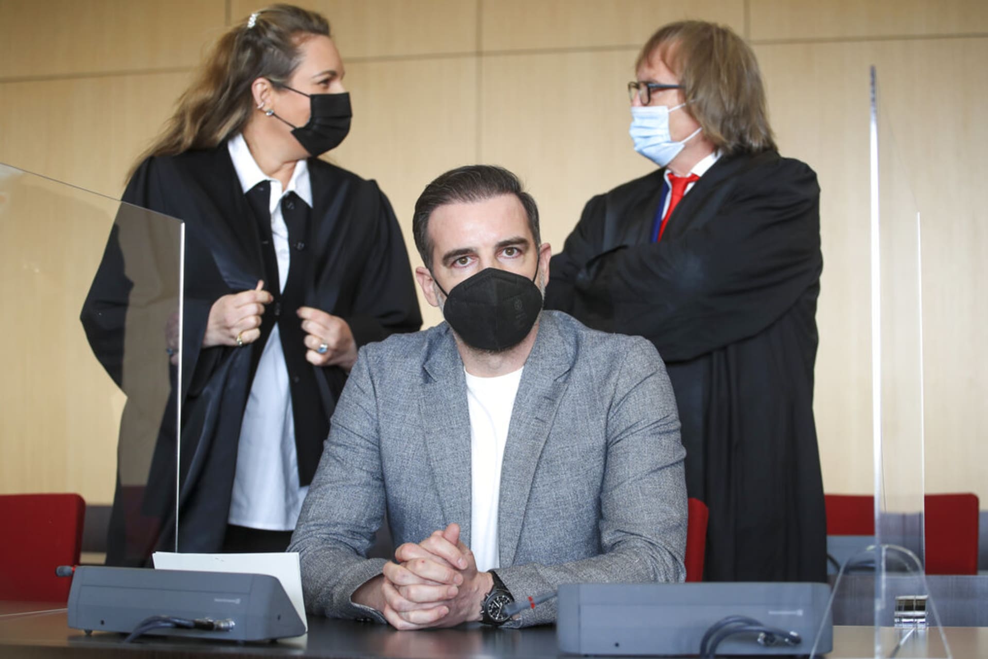 Bývalý německý fotbalový reprezentační obránce Christoph Metzelder u soudu
