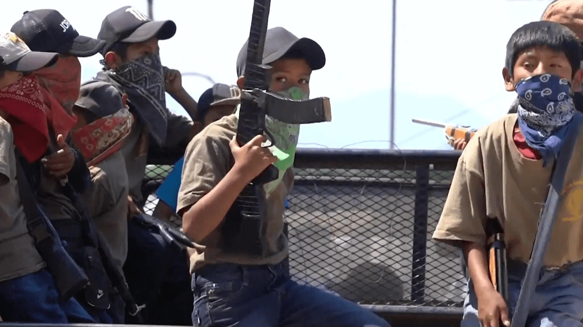 Malí domobranci v Mexiku