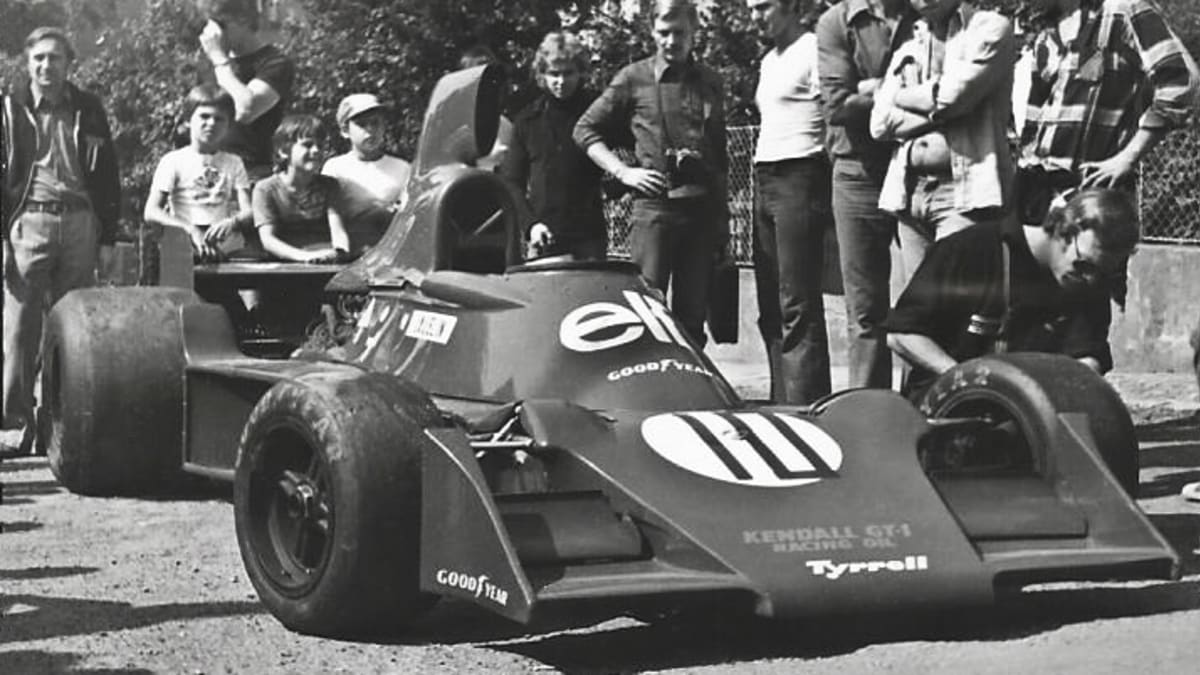 V roce 1979 se do vrchu na slavném závodě Ecce Homo ve Šternberku vydal stroj Tyrrell Ford 007.