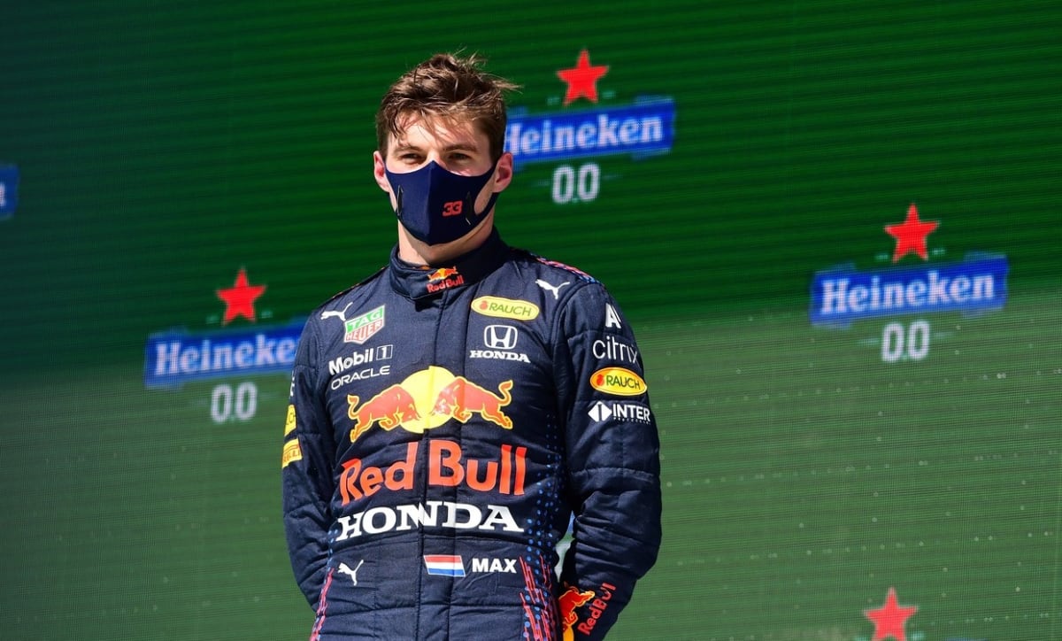 Max Verstappen skončil ve Velké ceně Portugalska na druhém místě.