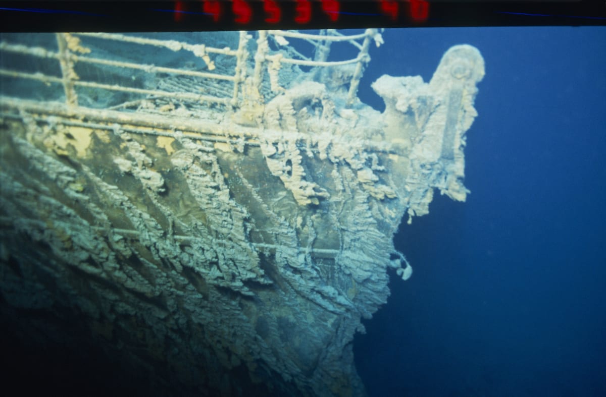 Autentické fotky potopeného Titanicu