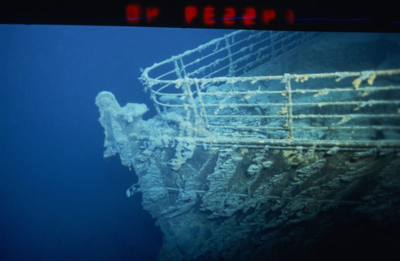 Autentické fotky potopeného Titanicu