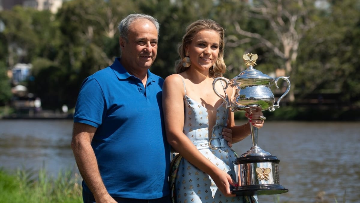 Tenistka Sofia Keninová ukončila spolupráci se svým otcem Alexanderem.