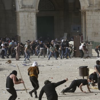 Střety Palestinců s izraelskými bezpečnostními složkami v Jeruzalémě