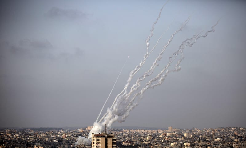 Hamás vypálil rakety z pásma Gazy na Izrael.