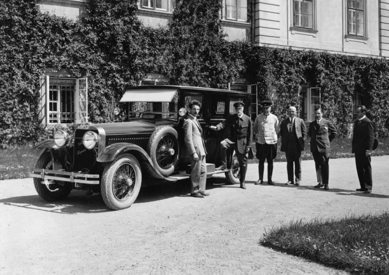 Škoda Hispano-Suiza vozila prezidenta Masaryka.