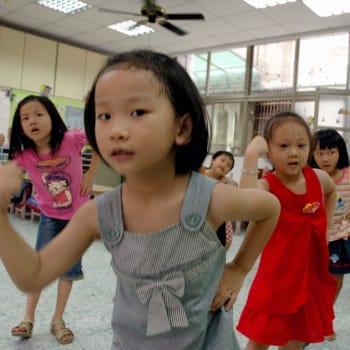 Čína děti