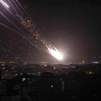Rakety odpalované z Pásma Gazy směrem na izraelský Jeruzalém