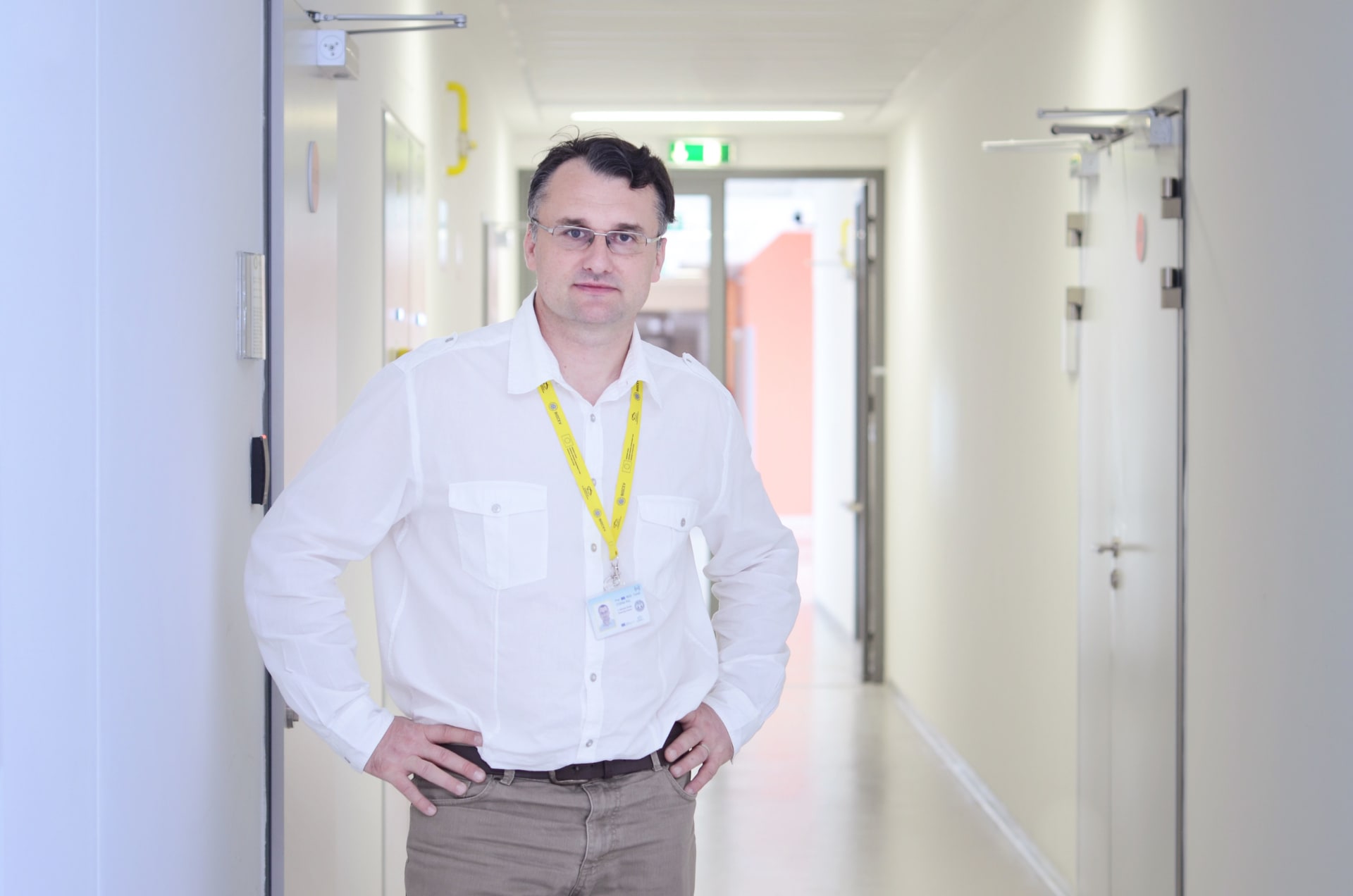 prof. Tomáš Stopka, lékař a vědec, vedoucí laboratoří 1. lékařské fakulty UK v centru BIOCEV
