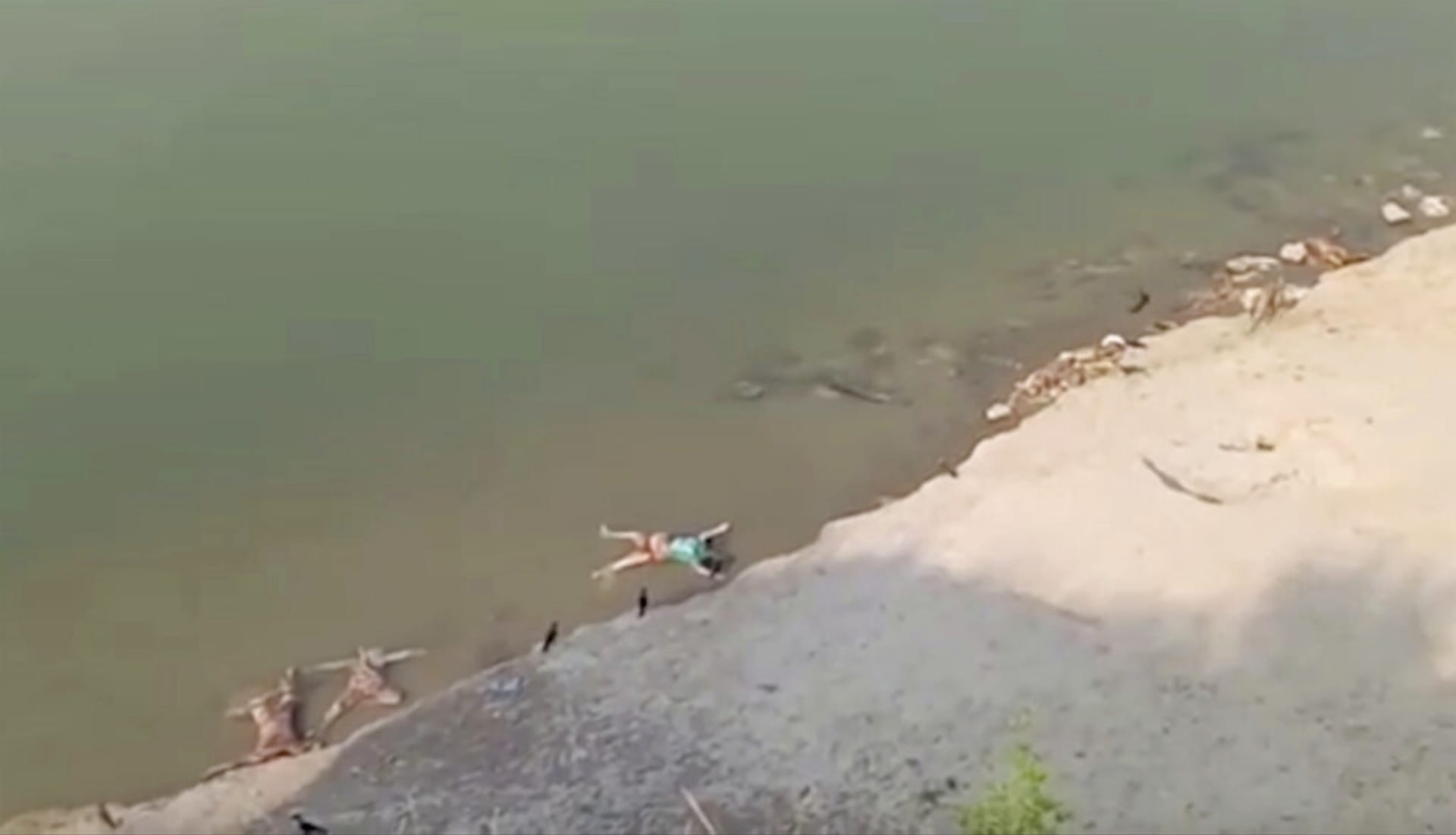 Mrtvá těla vyplavená na břehy řeky (ilustrační foto).  
