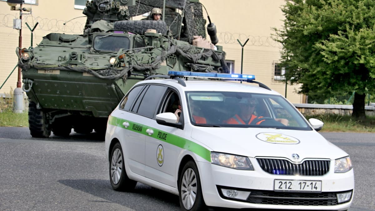 Českem projedou tři konvoje amerických vojáků na mezinárodní cvičení NATO.