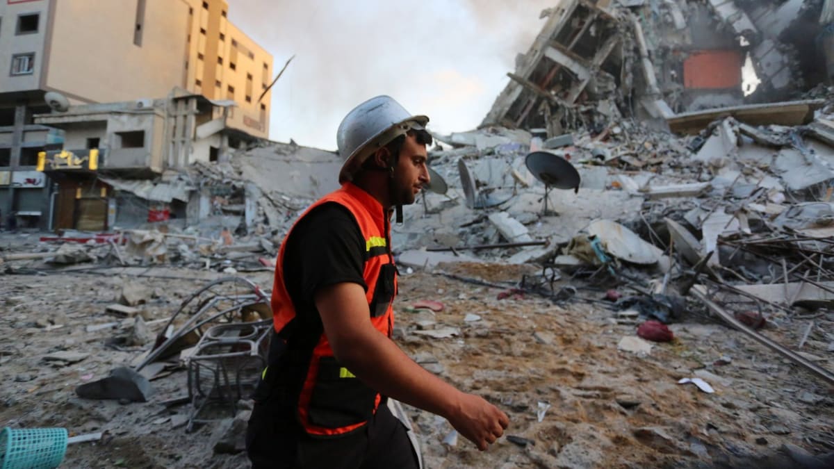 Následky bombardování Gazy