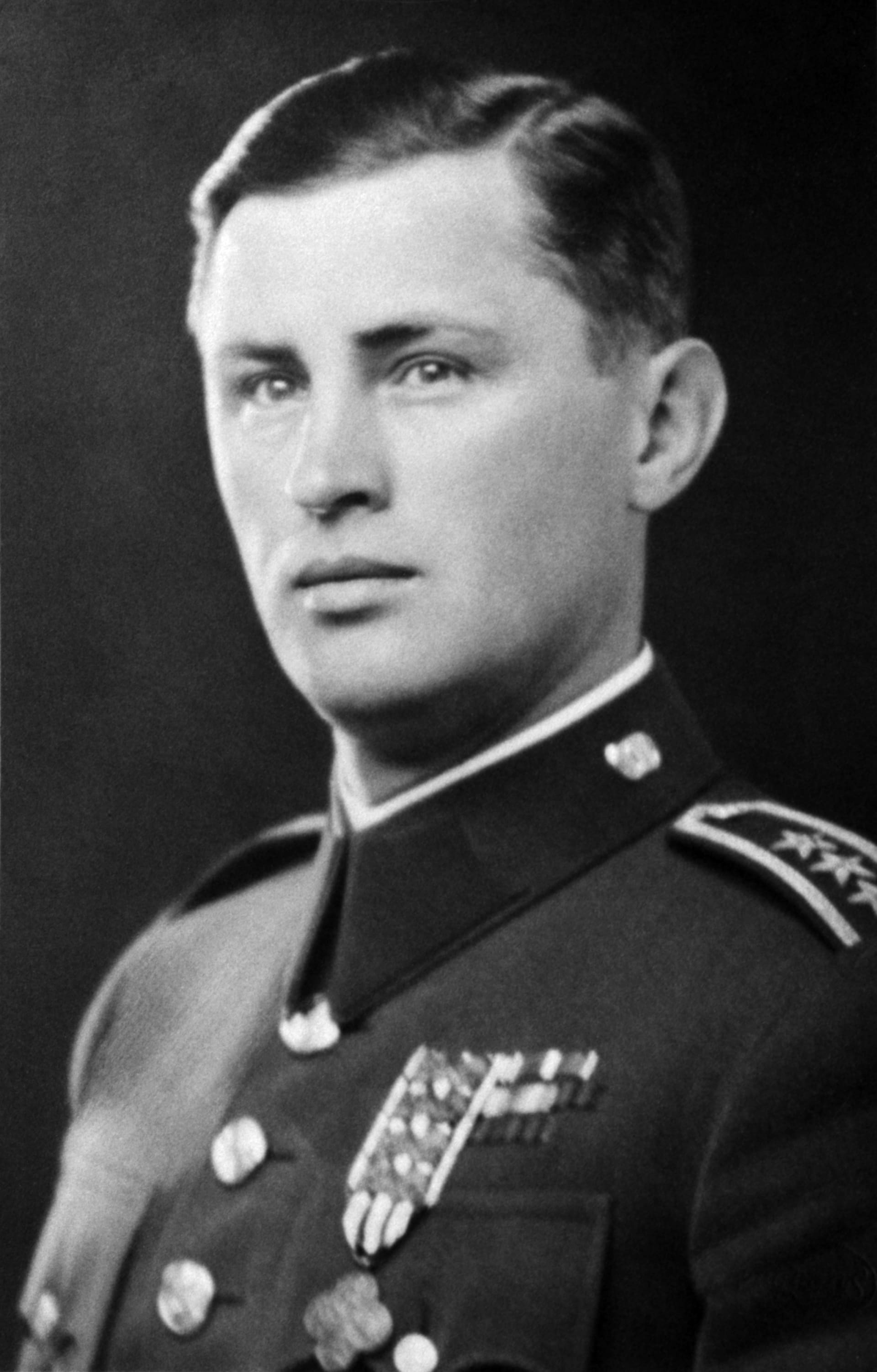 Josef Mašín na snímku z roku 1938
