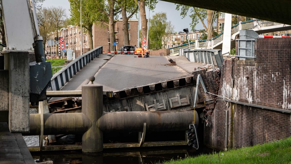 Most v nizozemském Groningenu