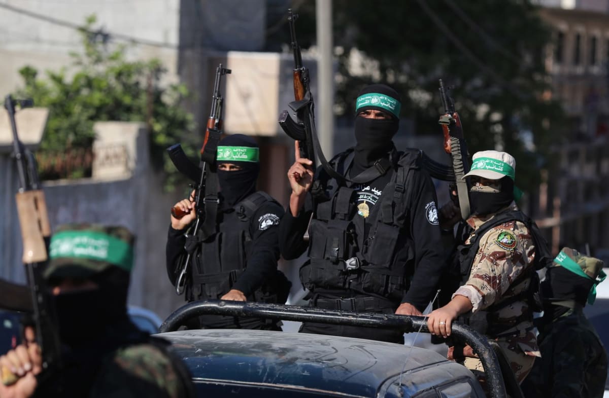Ozbrojenci z radikálního hnutí Hamás