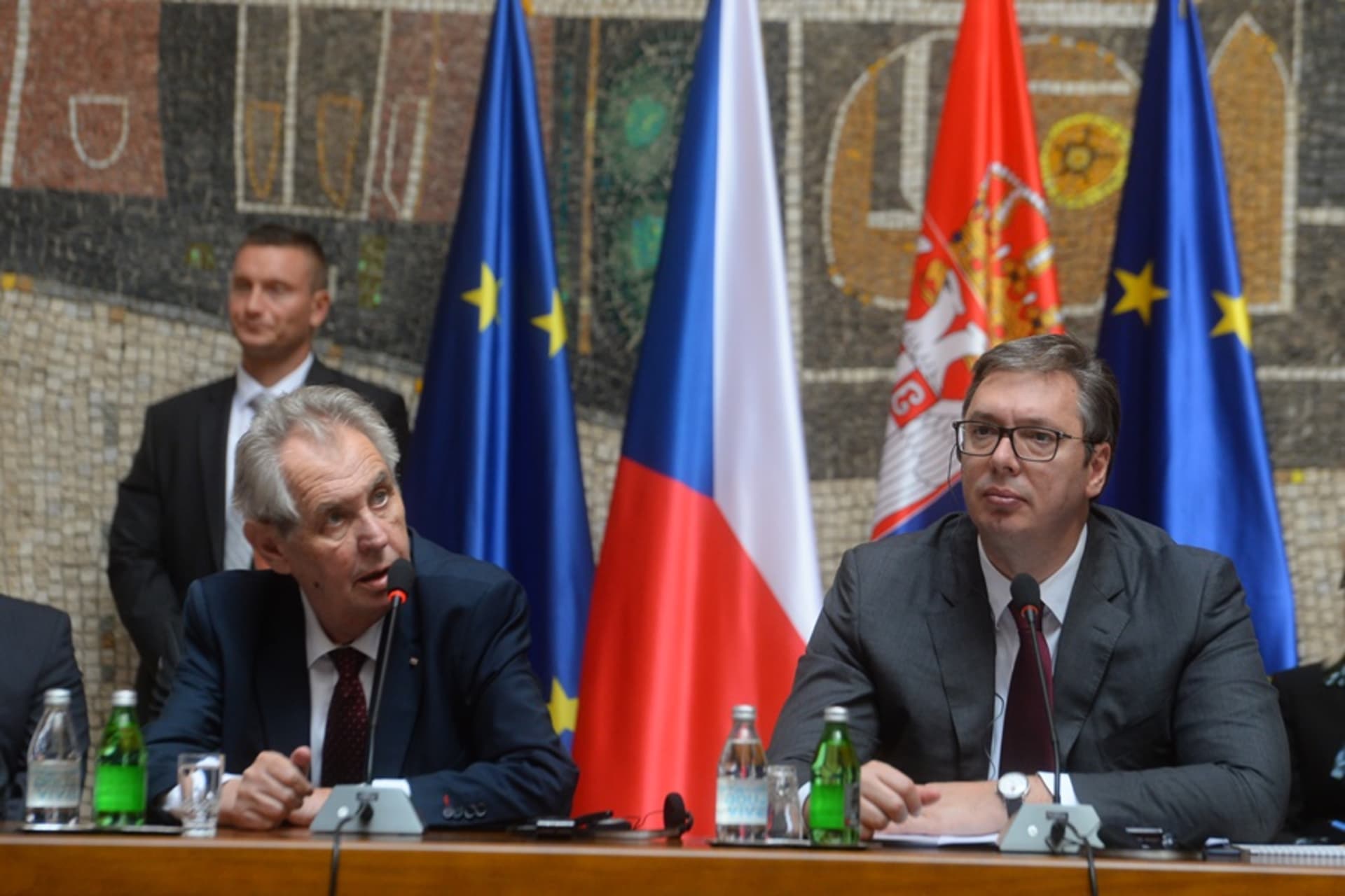 Oficiální návštěva prezidenta Srbské republiky v ČR
