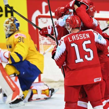 Dánsko porazilo Švédsko poprvé v historii.