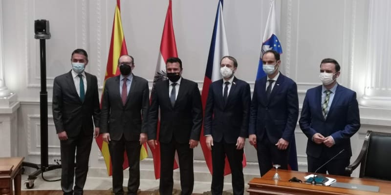 Setkání delegace s premiérem Severní Makedonie Zoranem Zaevem