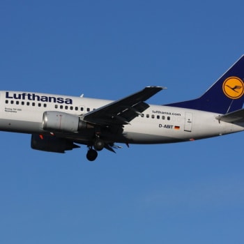 Letoun společnosti Lufthansa (Ilustrační snímek)