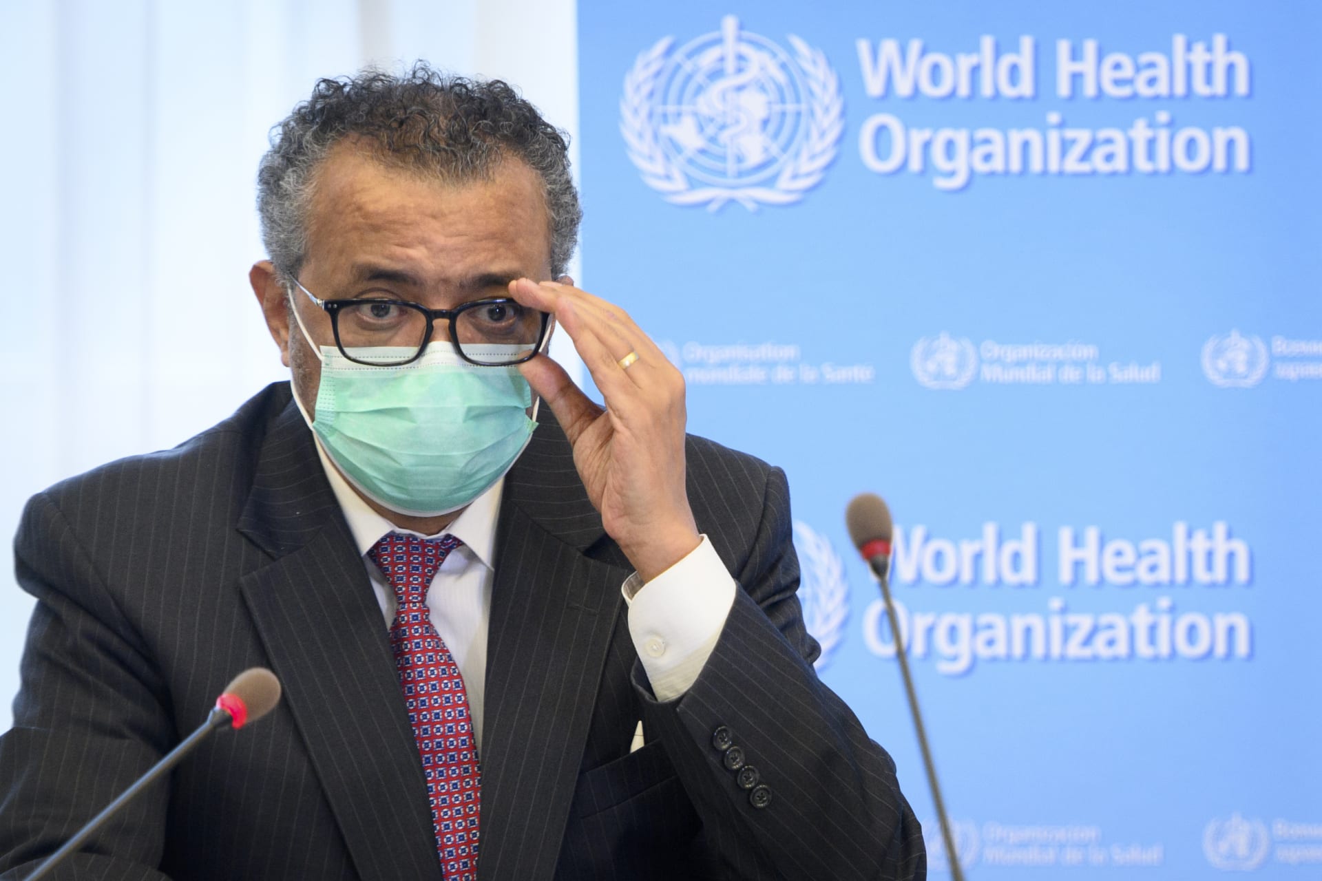 Šéf Světové zdravotnické organizace (WHO) Tedros Adhanom Ghebreyesus