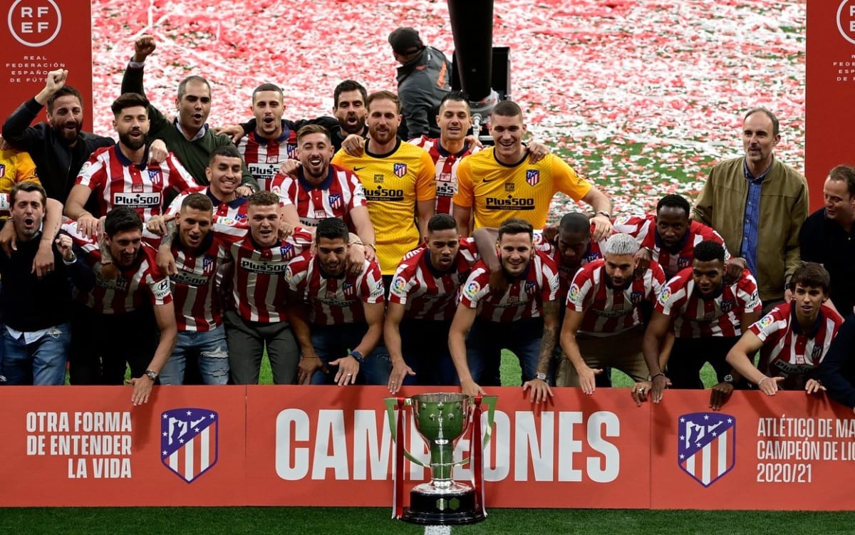 Atlético Madrid získalo po sedmi letech titul ze španělské La Ligy.