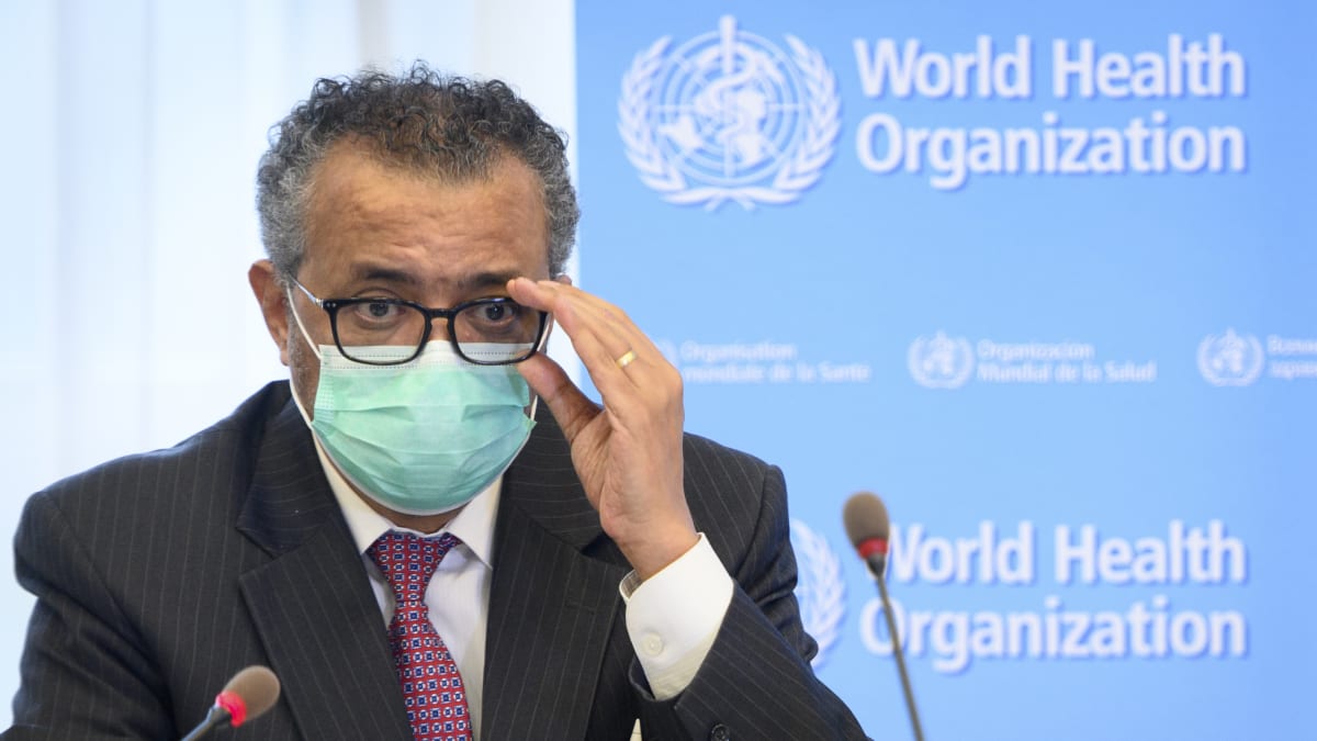 Šéf Světové zdravotnické organizace (WHO) Tedros Adhanom Ghebreyesus