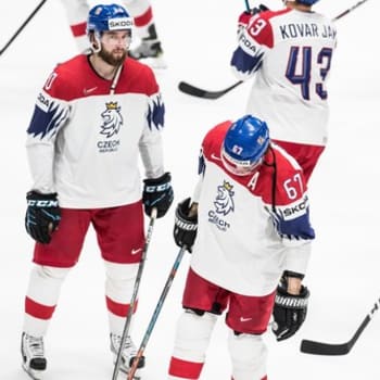 Čeští hokejisté po prohře s Ruskem 3:4