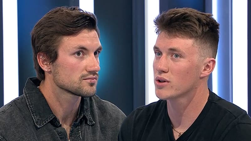 Bratři Martin (vlevo) a Petr Fuksové byli hosty pořadu Interview na CNN Prima NEWS.