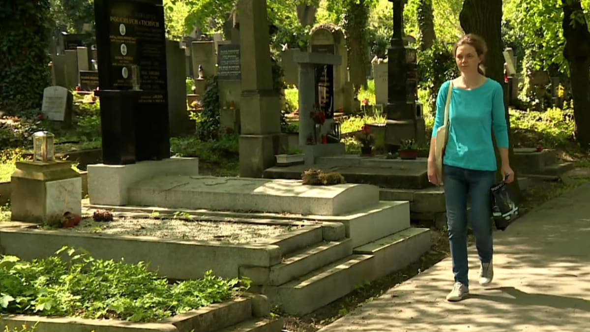 Adéla Trávníčková chodí krmit kočky na Olšanské hřbitovy už léta.
