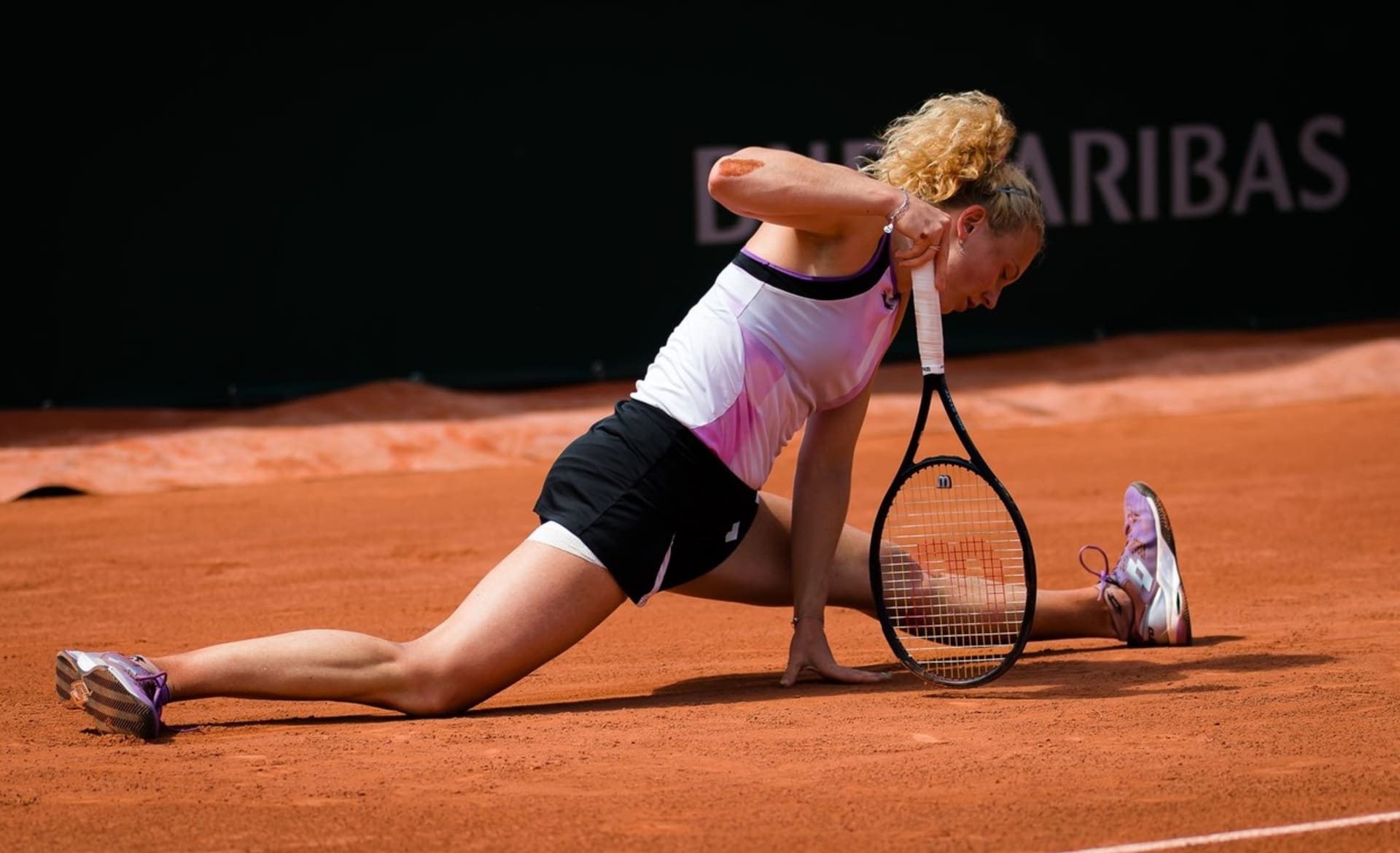Česká tenistka Kateřina Siniaková na Roland Garros 
