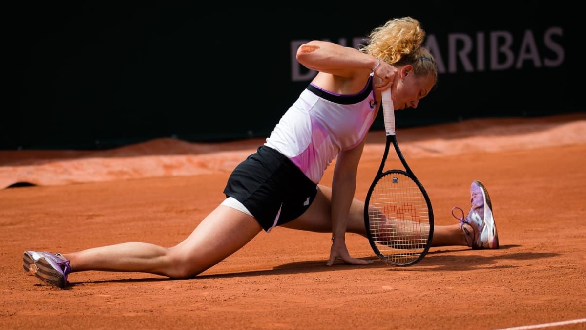 Česká tenistka Kateřina Siniaková na Roland Garros skončila ve třetím kole.