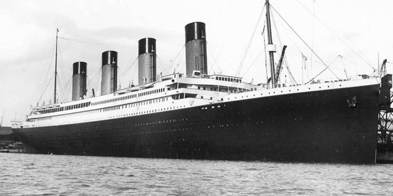 Titanic byl ve své době největším parníkem světa.