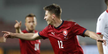 Čeští fotbalisté v generálce na Euro porazili Albánii 3:1. Blýskl se Masopust