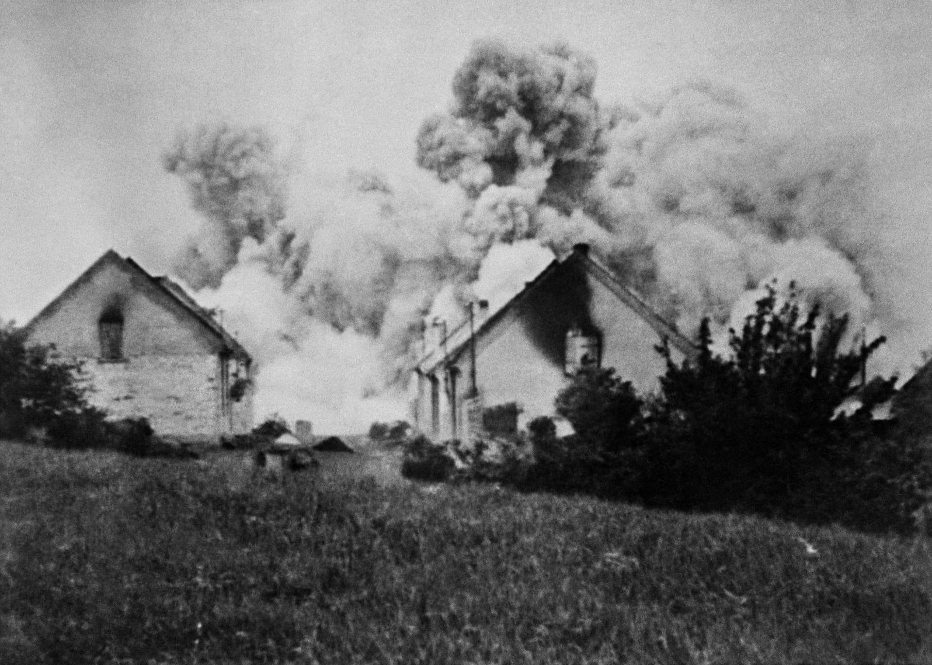 Vypálení Lidic v roce 1942