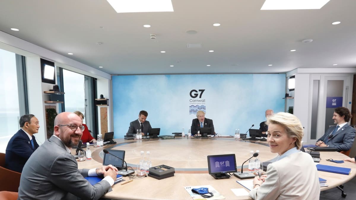 Summit G7 v britském Cornwallu