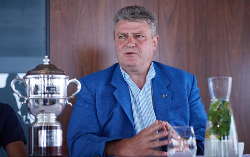 Prezident Českého tenisového svazu Ivo Kaderka