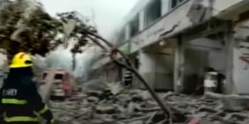 Výbuch plynu v Číně zabil 12 lidí, stovky zranil. Vláda vyzývá k darování krve