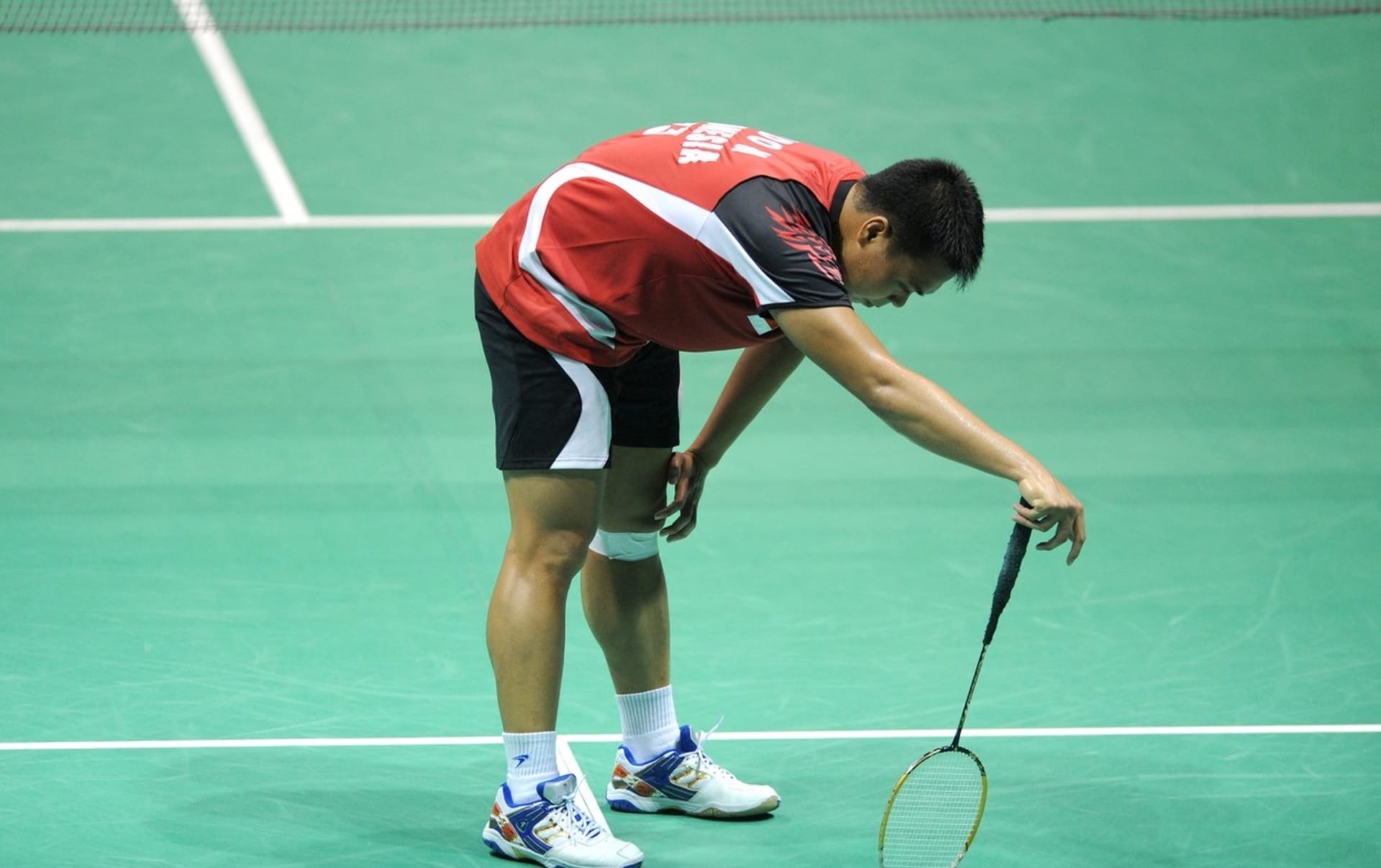 Indonéský badmintonista Markis Kido během zápasu zkolaboval. Lékaři mu už život nezachránili.