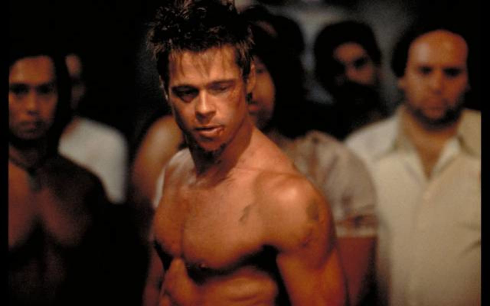 Brad Pitt v Klubu rváčů ztvárnil jednu ze dvou hlavních rolí.