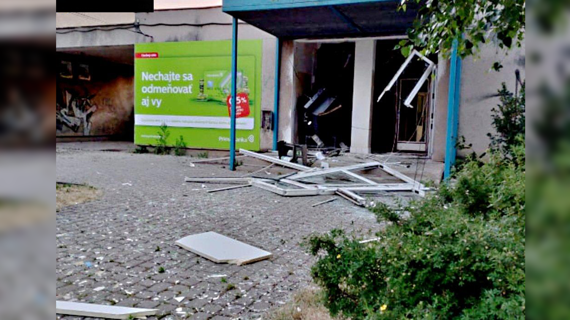 Na Slovensku řádí bankomatová mafie. Přístroje vyhazuje do povětří.