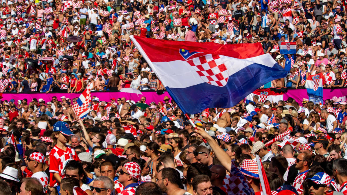 Chorvatští fanoušci patří v Evropě k nejvášnivějším.