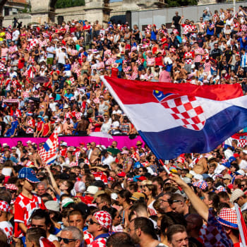 Chorvatší fanoušci patří v Evropě k nejvášnivějším.