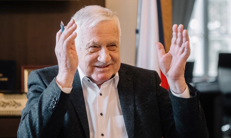 Jasné „ne“ neřekl na možnou kandidaturu ani exprezident Václav Klaus.