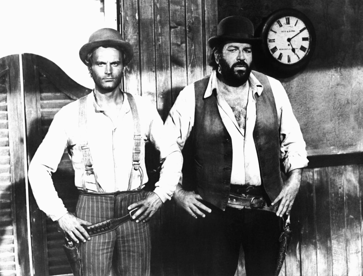 Terence Hill a Bud Spencer byli hvězdami své doby. Prorazili především díky tzv. špagetovým westernům.