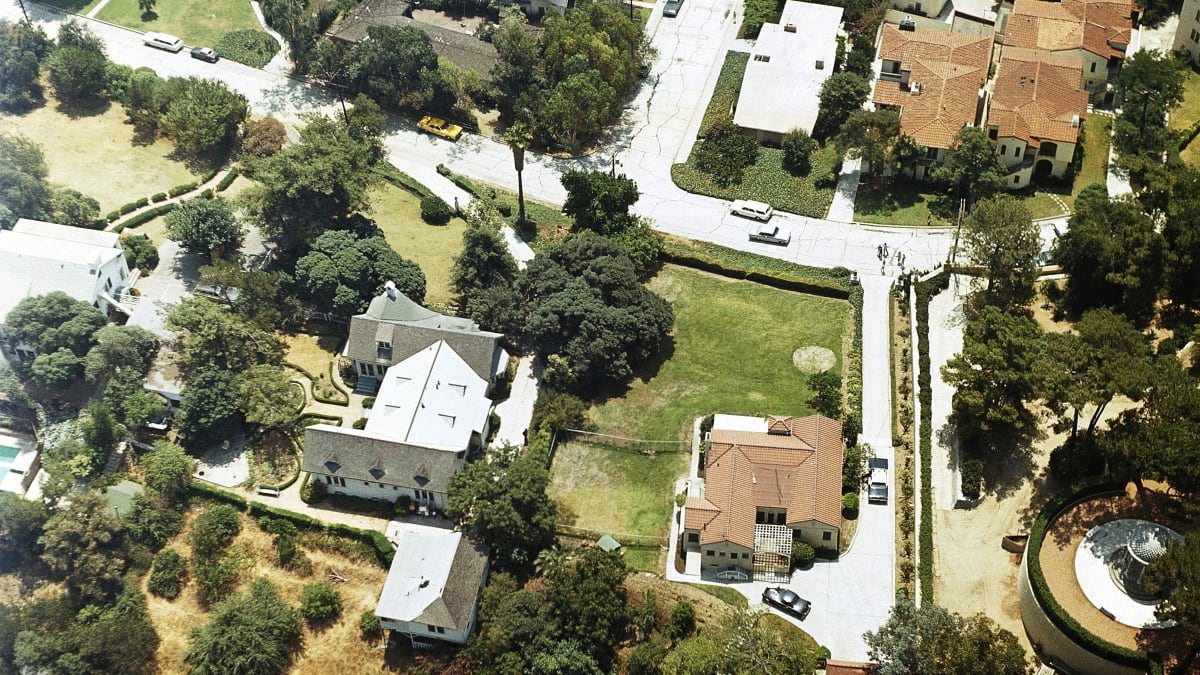 Dům, ve kterém vraždil gang Charlese Mansona.