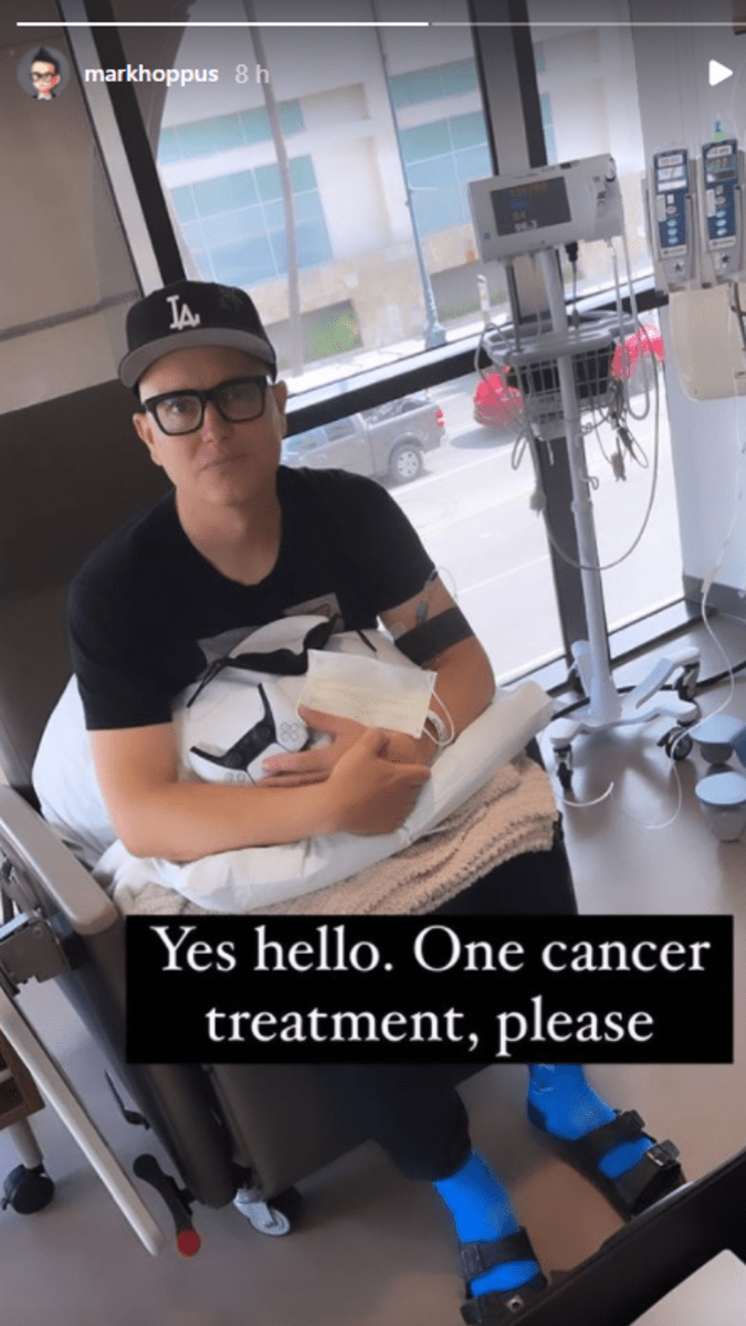 Mark Hoppus má rakovinu.