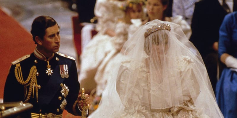 Svatba princezny Diany a prince Charlese v roce 1981 v Londýně